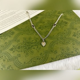 Gucci Браслет с двойным G в форме сердца 16-18-20 см