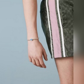 GUCCI Браслет с двойной бусиной G