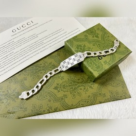Gucci Браслет с двумя пчелами инициалами Gucci Длина： 18-20-22 см