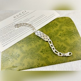 Gucci Браслет с двумя пчелами инициалами Gucci Длина： 18-20-22 см