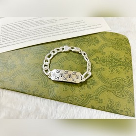Gucci Браслет с двумя пчелами инициалами Gucci Длина： 18-20-22 см