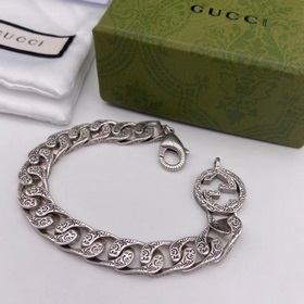 Gucci винтажный браслет с двойным G для пар, браслет из серии Bli