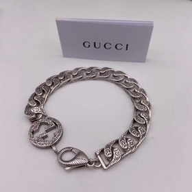 Gucci винтажный браслет с двойным G для пар, браслет из серии Bli
