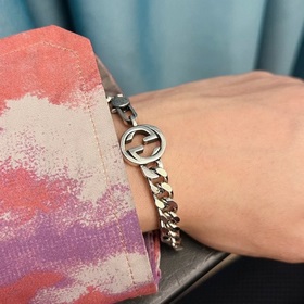 Gucci классический браслет для пары с двойным логотипом, без филь