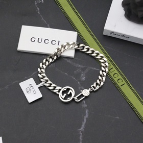 Gucci классический браслет для пары с двойным логотипом, без филь