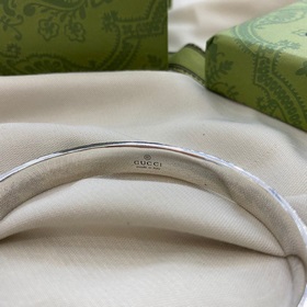 Gucci 925 серебряный браслет с двумя буквами G и тигром в стиле р
