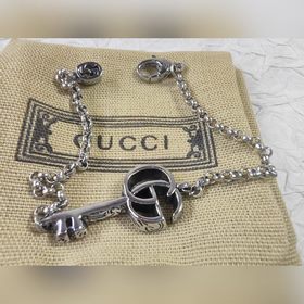 Подлинный продукт Gucci браслет для пар с двойной буквой G, брасл