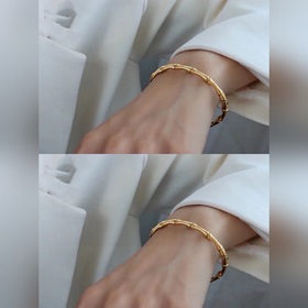 Ранневесенний наряд, подчеркивающий ваш стиль, с браслетом Gucci