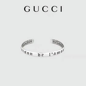 GUCCI серебряный браслет «Maison de lAmour»