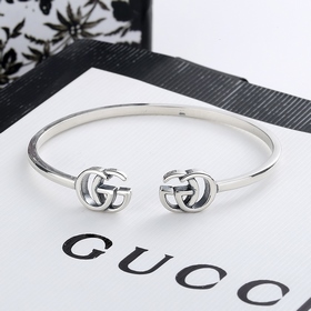 Браслет Gucci, бело-золотой, золотой