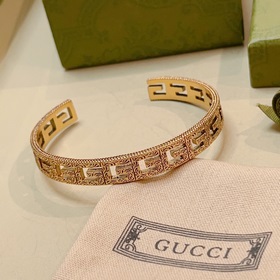 Браслет Gucci, изготовленный вручную из золота в стиле ретро, нов