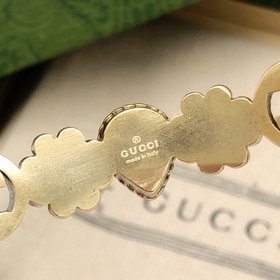 Номер GSZ0002 Новый браслет Gucci с двойным логотипом и цветочным
