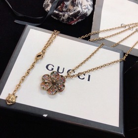 Новый комплект Gucci 2023 года [Уровень покупки] Ожерелье, серьги