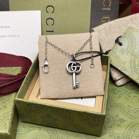 Gucci ключ с узором, ожерелье
