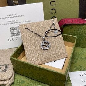 Gucci маленькое ожерелье для пар с гравировкой в стиле ретро