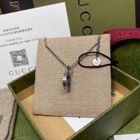 Gucci маленькое ожерелье для пар с гравировкой в стиле ретро