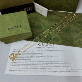 GUcci подвеска с двойным G, вдохновленная логотипом 70-х годов, в