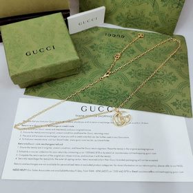 GUcci подвеска с двойным G, вдохновленная логотипом 70-х годов, в