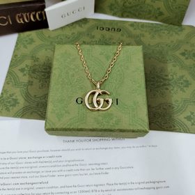 GUcci подвеска с двойным G, вдохновленная логотипом 70-х годов, в