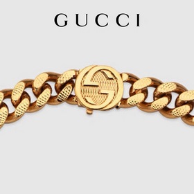 [Подарок] GUCCI Гурманский ожерелье с двойным G