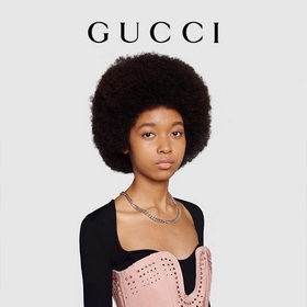[Подарок] GUCCI Гурманский ожерелье с двойным G
