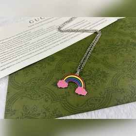 Gucci Радужное колье Длина： 50+5 см