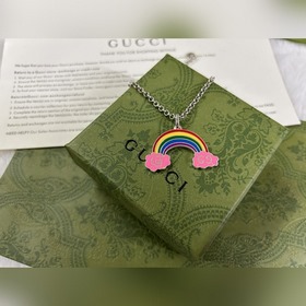 Gucci Радужное колье Длина： 50+5 см