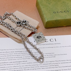 Новейшая модель цепочки Gucci более высокого качества, такая же, 