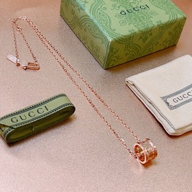 Новинка  Gucci ожерелье 2023 новейшая модель цепочки более высо