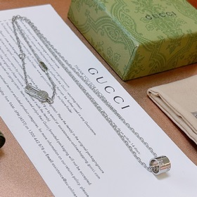 Новинка  Gucci ожерелье 2023 новейшая модель цепочки более высо