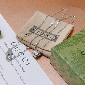 Новинка  Gucci ожерелье 2023 новейшая модель цепочки более высо