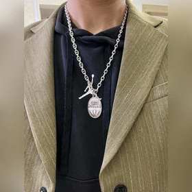 Новейшая модель цепочки Gucci более высокого качества, такая же, 