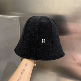 HERMES Hermes осенне-зимняя новинка： шерстяная шляпа-капелюх, шля