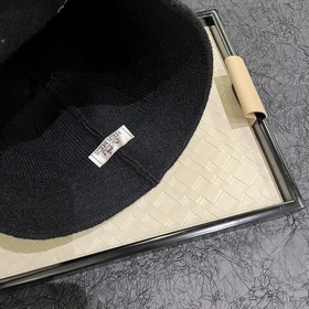HERMES Hermes осенне-зимняя новинка： шерстяная шляпа-капелюх, шля