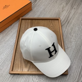 Hermès [В комплекте с чехлом от пыли] Новая бейсболка! Материал：