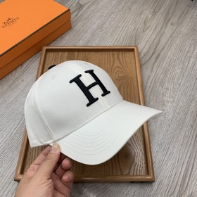 Hermès [В комплекте с чехлом от пыли] Новая бейсболка! Материал：
