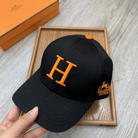 Hermès [В комплекте с чехлом от пыли] Новая бейсболка! Материал：