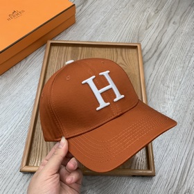 Hermès [В комплекте с чехлом от пыли] Новая бейсболка! Материал：