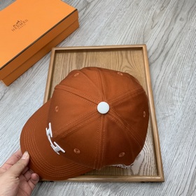 Hermès [В комплекте с чехлом от пыли] Новая бейсболка! Материал：