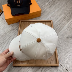 Hermès [В комплекте с чехлом от пыли] Новая бейсболка! Материал：