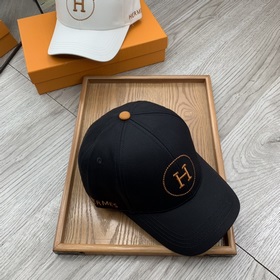 Hermès [В комплекте с чехлом от пыли] Новая бейсболка! Материал：