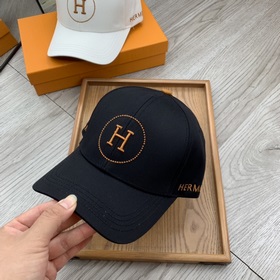 Hermès [В комплекте с чехлом от пыли] Новая бейсболка! Материал：