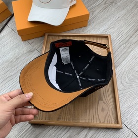 Hermès [В комплекте с чехлом от пыли] Новая бейсболка! Материал：