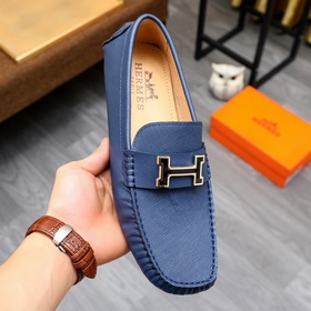 【HERMES】 Классические туфли с закрытым носком, идентичные моделиз