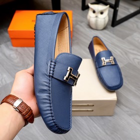 【HERMES】 Классические туфли с закрытым носком, идентичные моделиз
