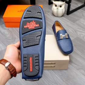 【HERMES】 Классические туфли с закрытым носком, идентичные моделиз