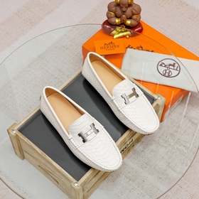 【HERMES】 Классические туфли с закрытым носком, идентичные моделиз