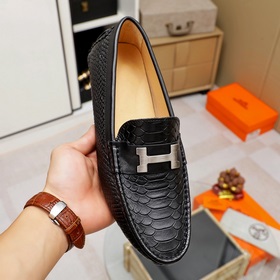 【HERMES】 Классические туфли с закрытым носком, идентичные моделиз