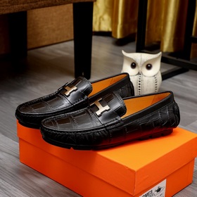 【HERMES】 Классические туфли с закрытым носком, идентичные моделиз