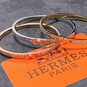 Высококачественный браслет Hermes с полным покрытием бриллиантами
